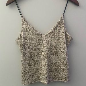 gaze leopard print tank top